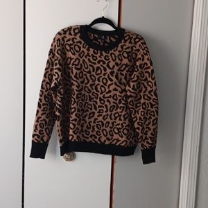 Jason Wu Leopard Print Sweater